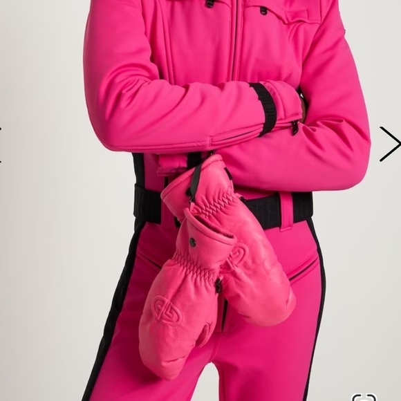 Goldbergh Pink Hilja Ski Mittens Gloves - Picture 2 of 16